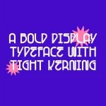 GAWKER – Bold Display Typeface Font