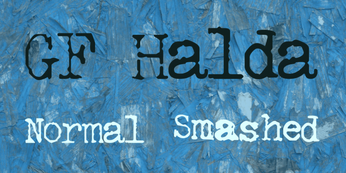 GF Halda Font Family