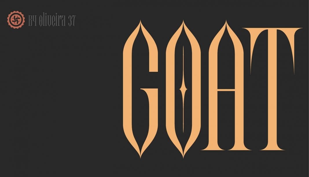 GOAT - free font version