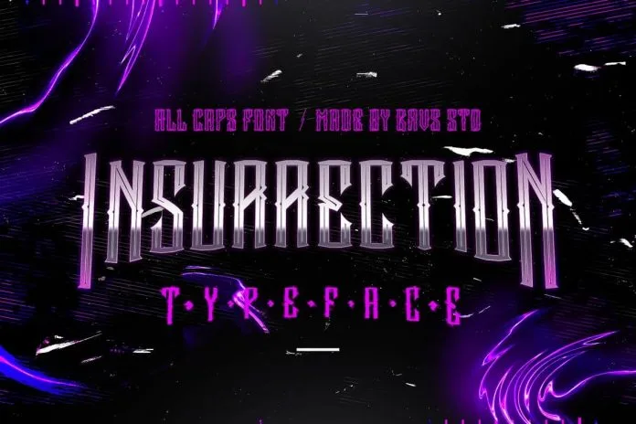GRVS Insurrection all caps Font