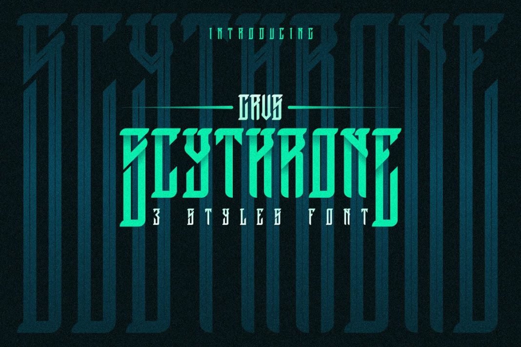 GRVS Scythrone Font