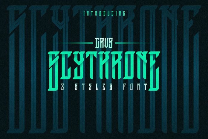 GRVS Scythrone Font