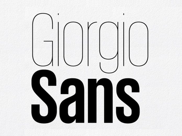 Giorgio Sans LCG Font