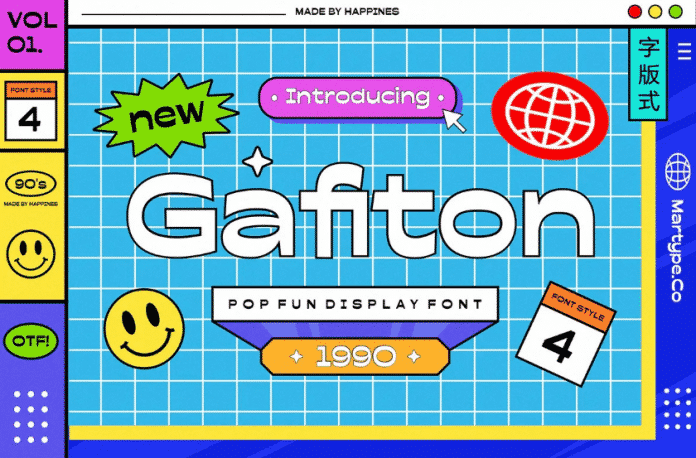 Gafitonby Martype Co. Font