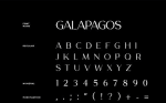 Galapagos Modern Font