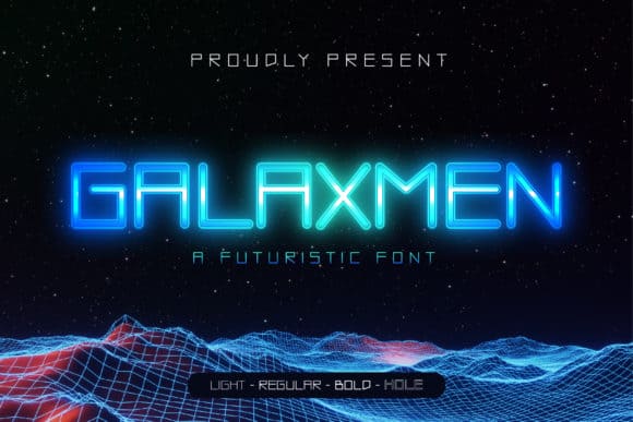 Galaxmen Font