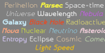 Galexica Font