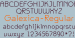 Galexica Font
