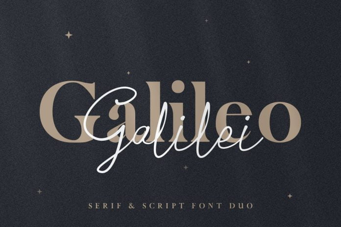 Galileo Galilei - Serif & Script Duo