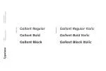Gallant Font Family