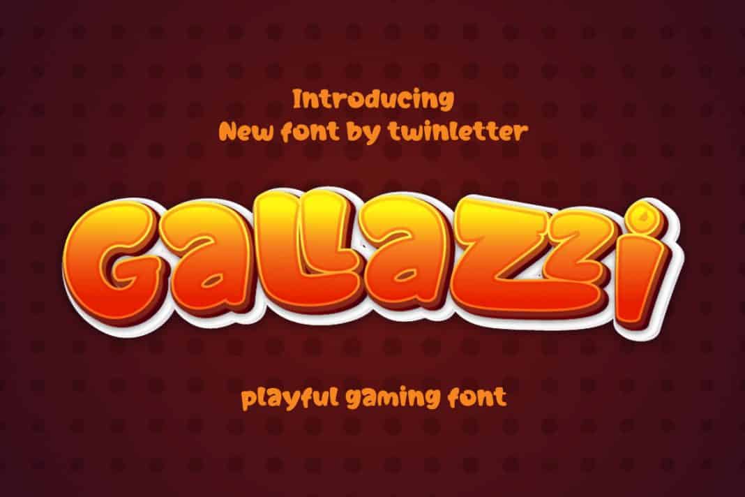 Gallazzi Playful Display Font