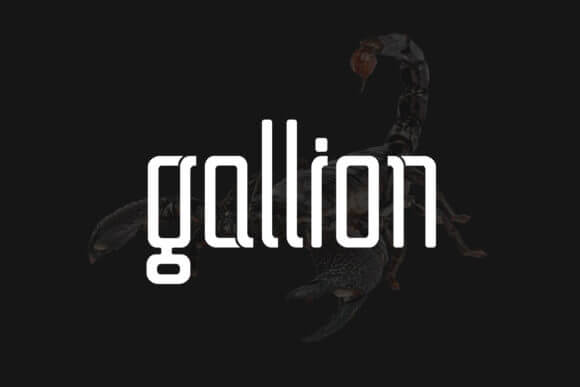 Gallion Font