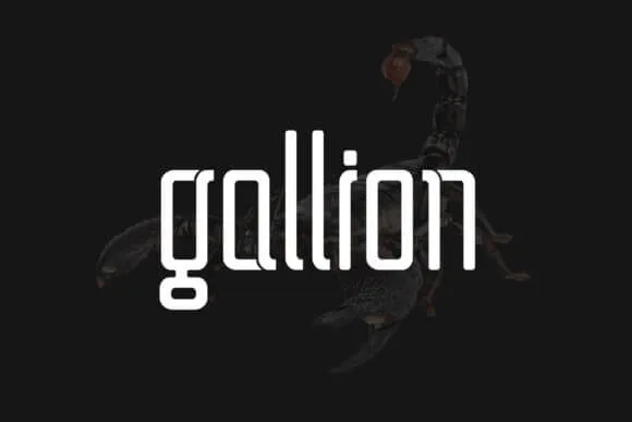 Gallion Font