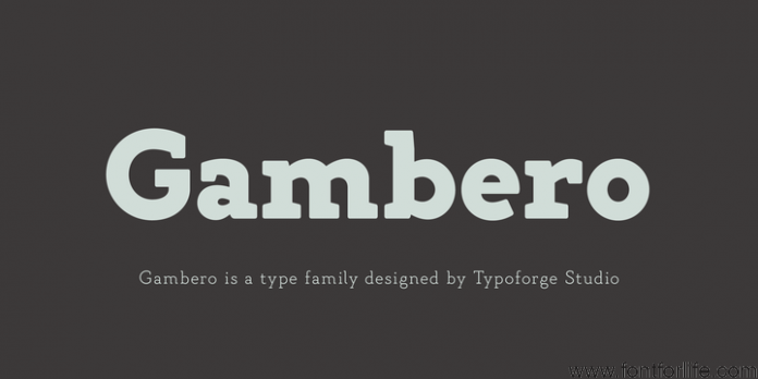 Gambero Font