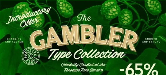 Gambler Font Family