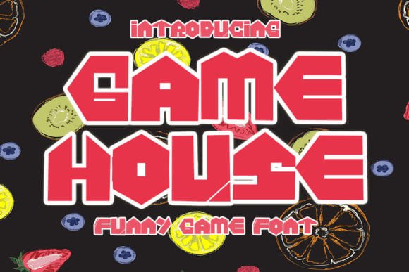 Game House Font