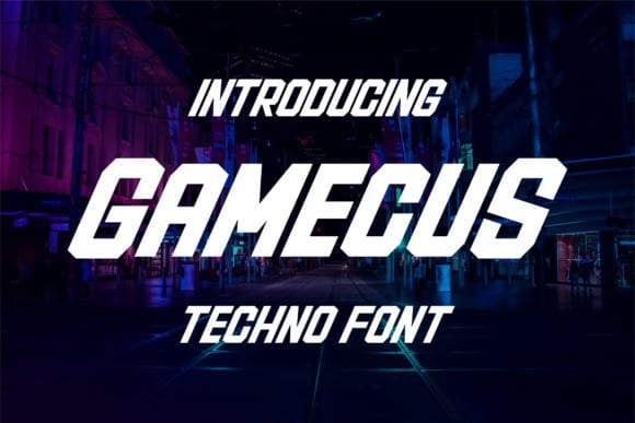 Gamecus Font