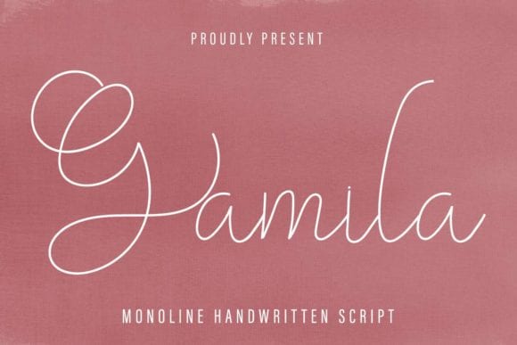 Gamila Font