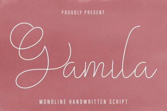 Gamila Font