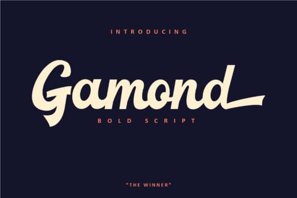 Gamond Font