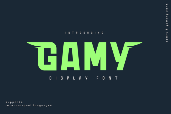 Gamy Font