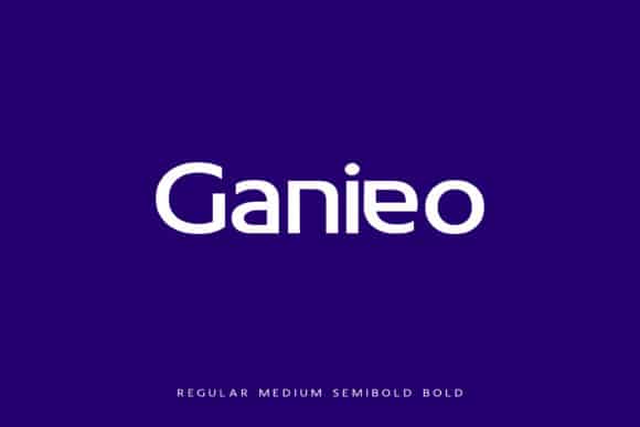 Ganieo Font