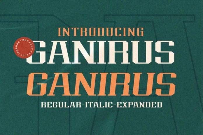 Ganirus Font