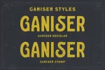 Ganiser Sans Font