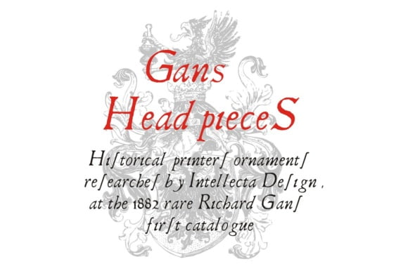 Gans Headpieces Font