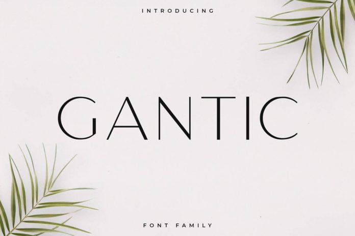 Gantic Font