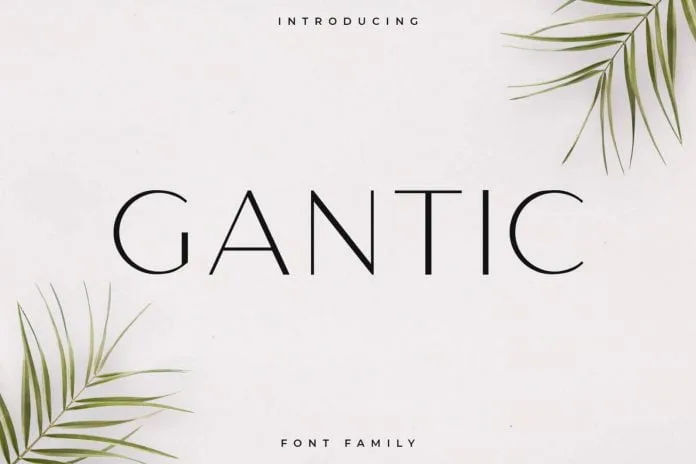 Gantic Font