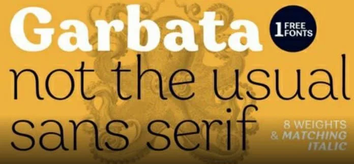 Garbata Font