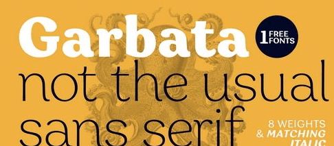 Garbata Font Family