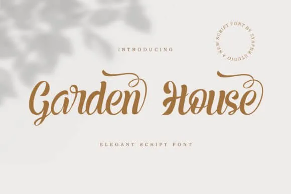 Garden House Font
