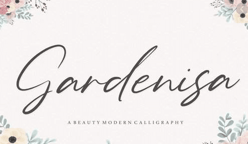 Gardenisa YH - Luxury Font