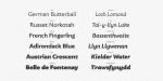 Gardner Sans Font Family