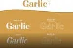 Garlic elegant font