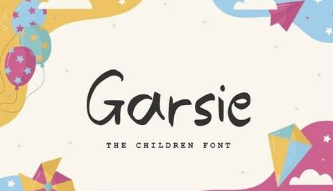 Garsie - The Children Font