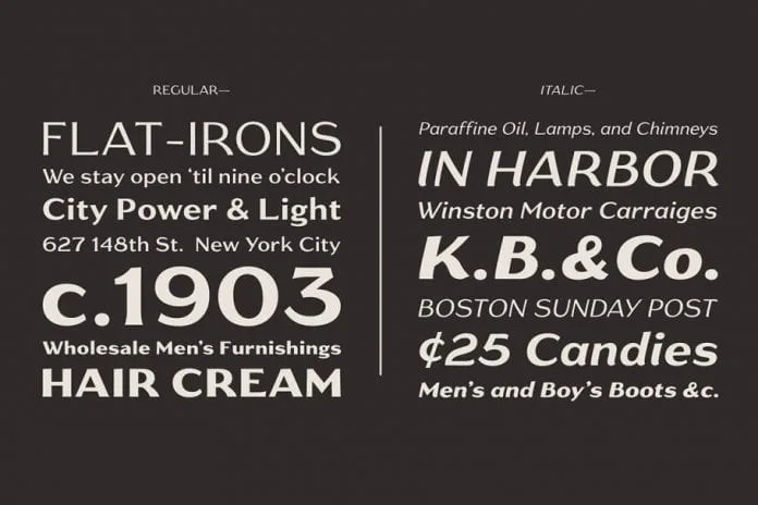 Gaslight Font