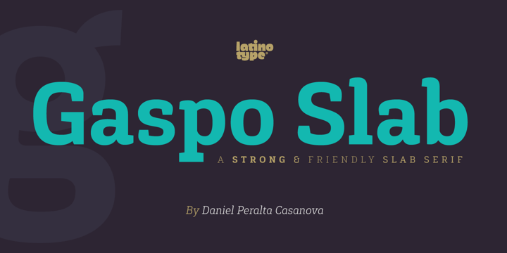 Gaspo Slab Font Free Download