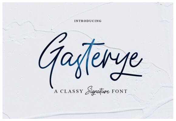 Gasterye Font