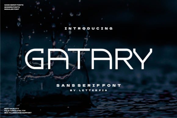 Gatary Font