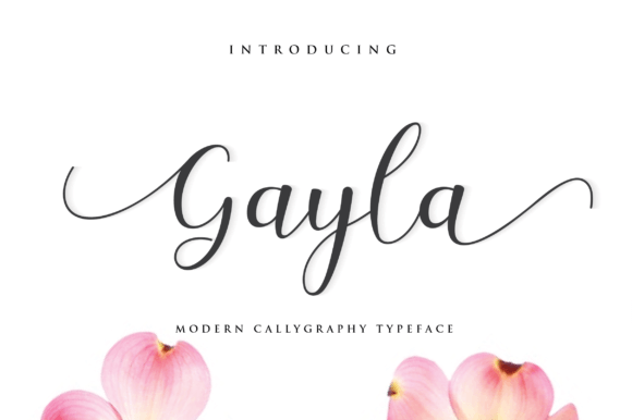 Gayla Script Font