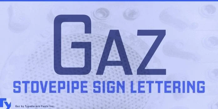 Gaz Font Family