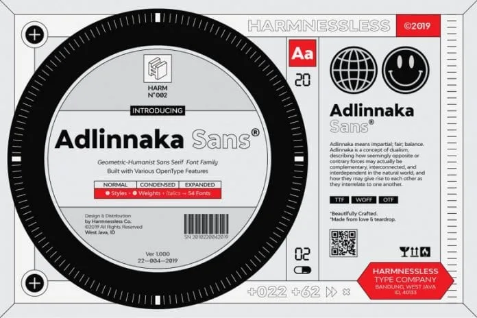Adlinnaka Font
