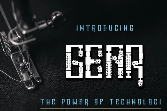 Gear Font