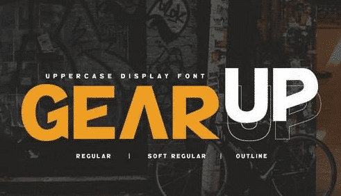 GearUp Sports Business Font
