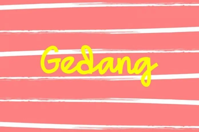 Gedang Playful Font