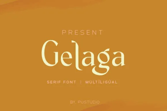 Gelaga Font