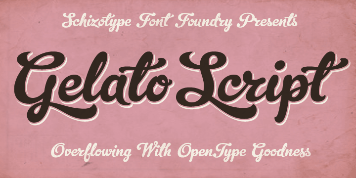 Gelato Script Font